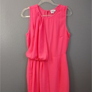 Asos Women's 8 Grecian Flowy Hot Pink Barbie Dress